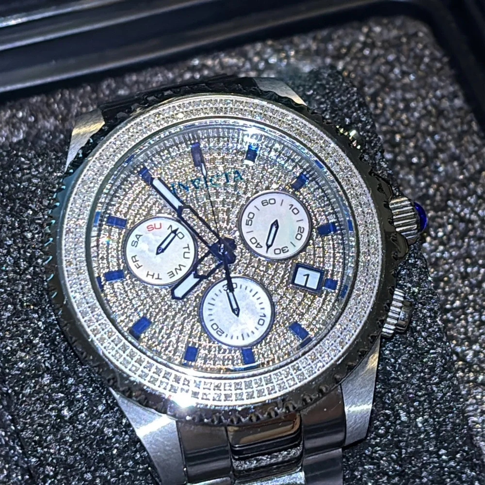 1.97 CT. DIAMOND INVICTA GRAND DIVER SWISS RHONDA Z60 CALIBER 47MM (31990) - Picture 10 of 10